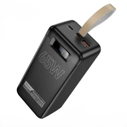 מטען נייד עוצמתי 65W PD 40,000mAh טעינה מהירה למחשבים ניידים וסמארטפונים Hoco DB82