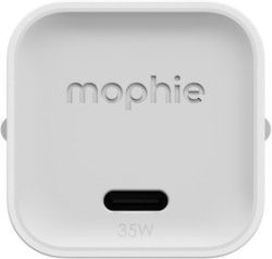 מטען קיר 35W עם חיבור Type-C מבית mophie - צבע לבן