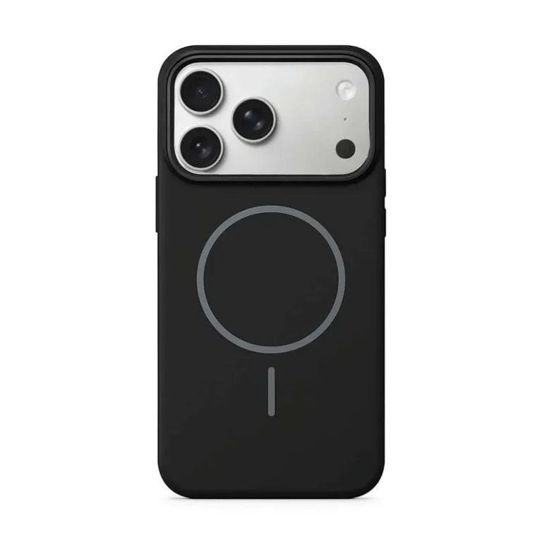 כיסוי קטיפה iPhone 17 Pro Magsafe שחור
