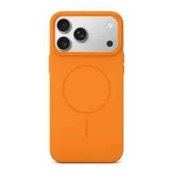 כיסוי קטיפה iPhone 17 Pro Magsafe כתום