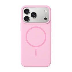 כיסוי קטיפה iPhone 17 Pro Magsafe ורוד