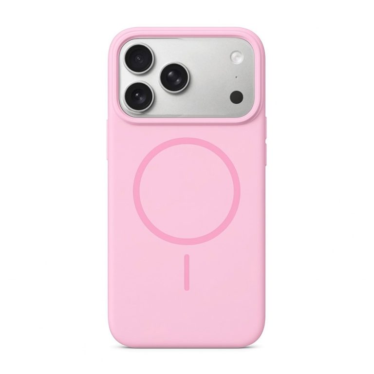 כיסוי קטיפה iPhone 17 Pro Magsafe ורוד